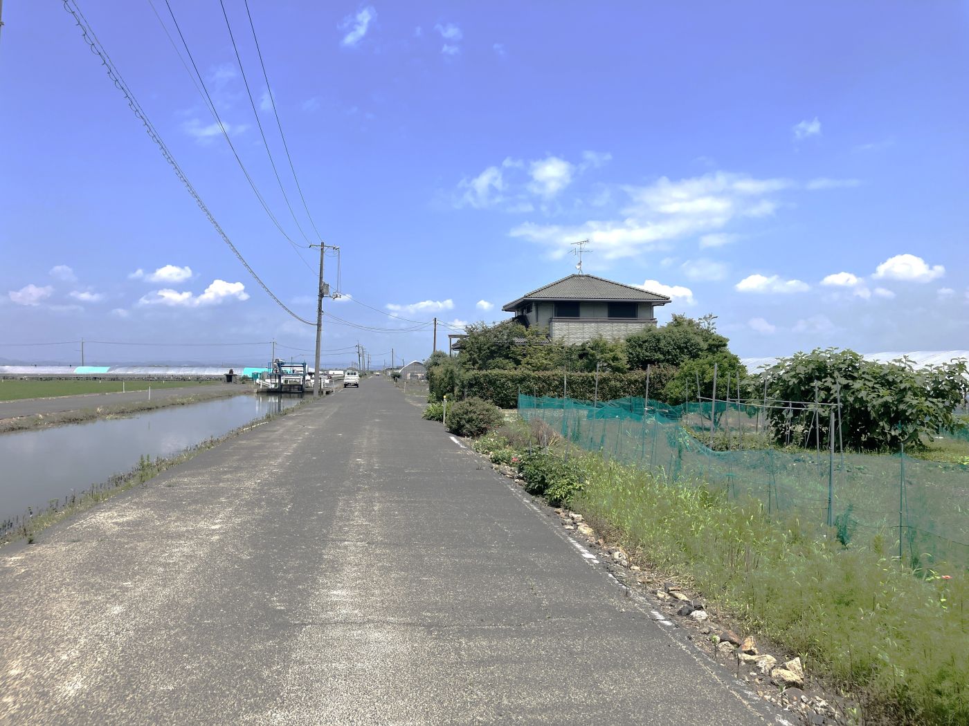 前面道路