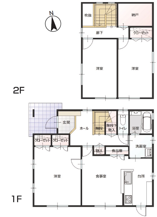 掲載の間取り図は設計図書を基に描き起こしたもので実際とは多少異なる場合があります。