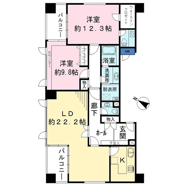 間取図(平面図)