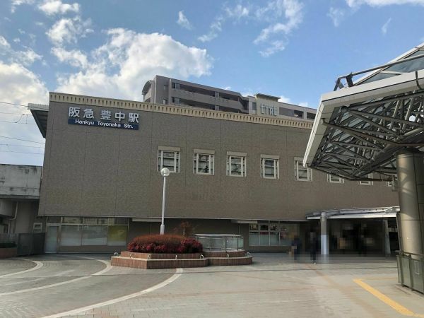 阪急宝塚線豊中駅 1780m 写真撮影日：2023-11-14 