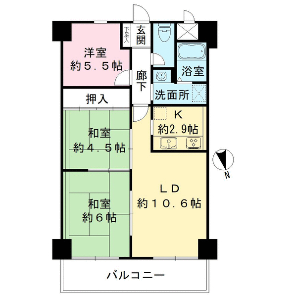 間取図(平面図)