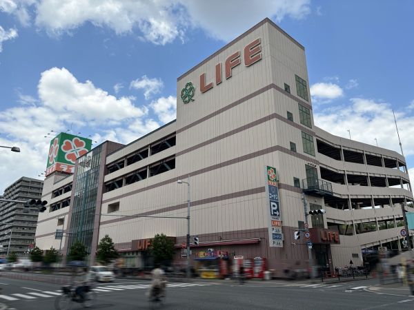 ライフ関目店 465m 写真撮影日：2024-11-03 