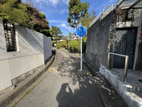 前面道路含む現地写真  写真撮影日：2024-11-25