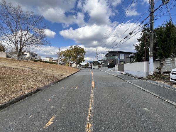 前面道路含む現地写真  写真撮影日：2025-04-28