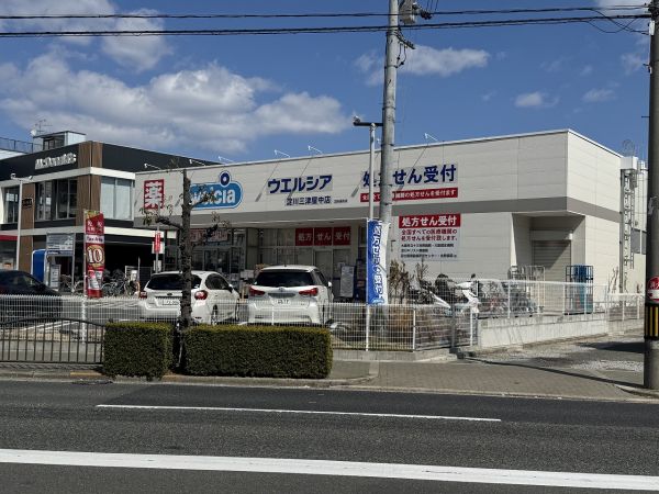 ウエルシア淀川三津屋中店 450m 写真撮影日：2025-03-13 