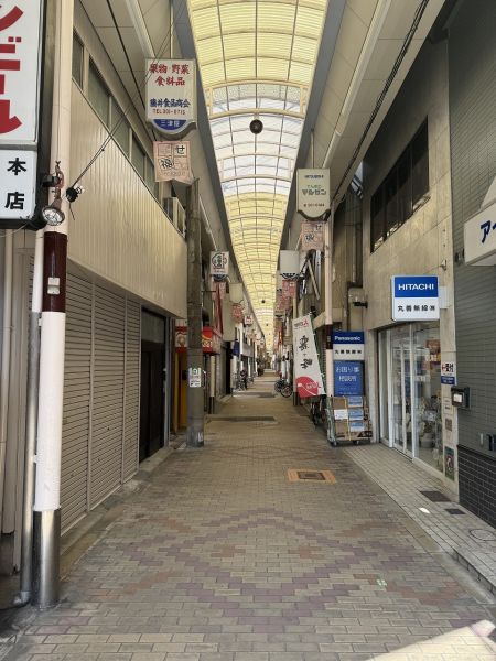 三津屋商店街 400m 写真撮影日：2025-03-13 