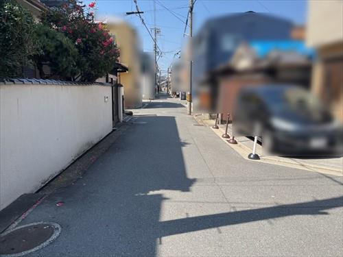 前面道路（北側）