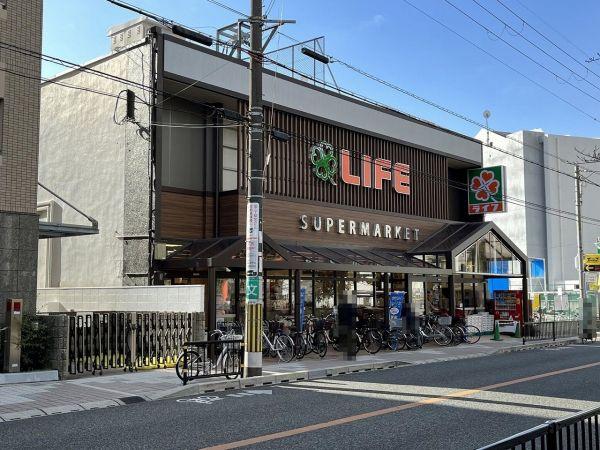 ライフ豊中店 610m 写真撮影日：2025-04-12