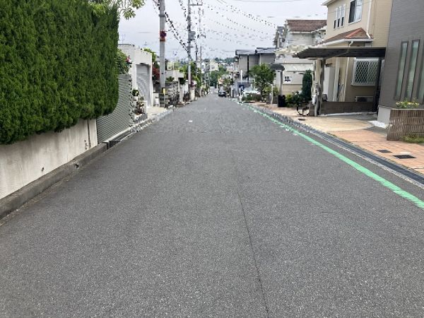 前面道路含む現地写真  写真撮影日：2025-05-01