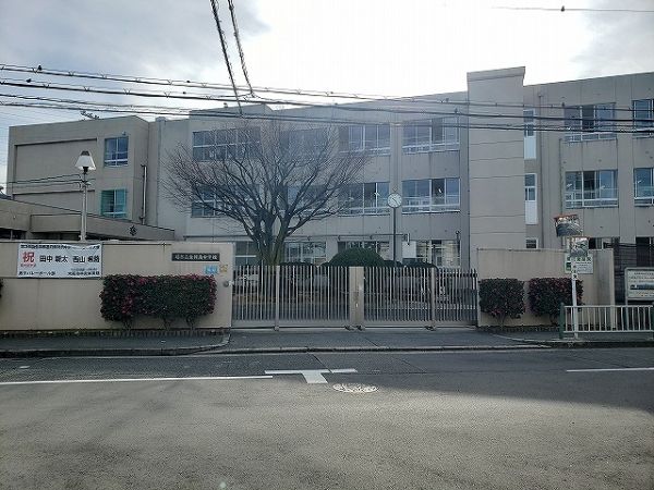 金岡南中学校 1100m 写真撮影日：2024-12-26 
