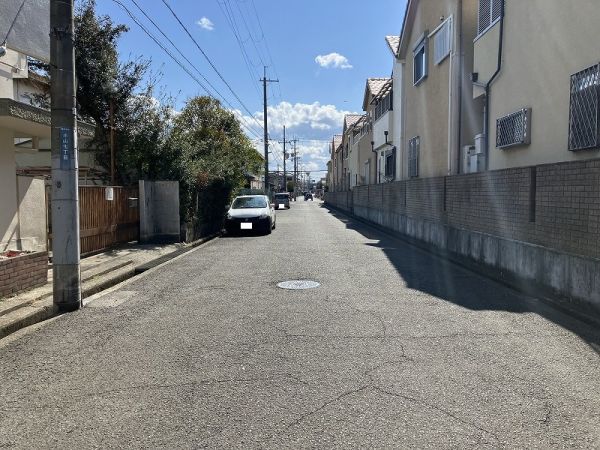 前面道路含む現地写真  写真撮影日：2025-02-27