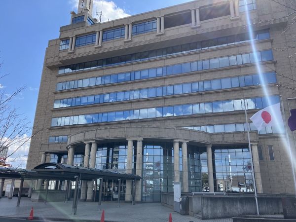 藤井寺市役所 1220m 写真撮影日：2025-02-27 