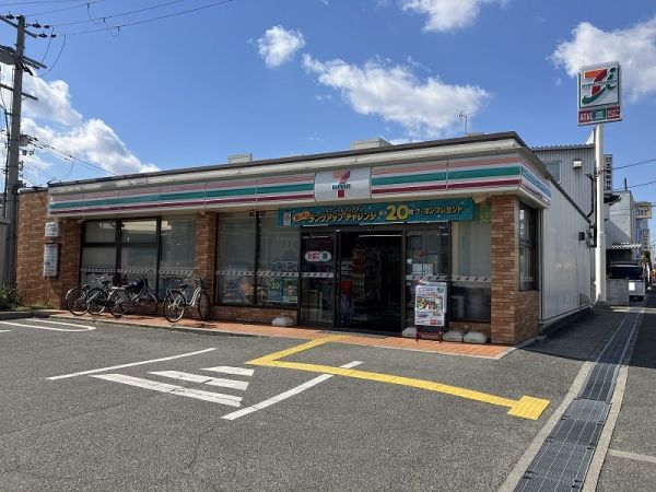 セブンイレブン藤井寺インター西店 1030m 写真撮影日：2025-02-27 
