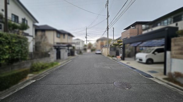 前面道路含む現地写真  写真撮影日：2025-03-02