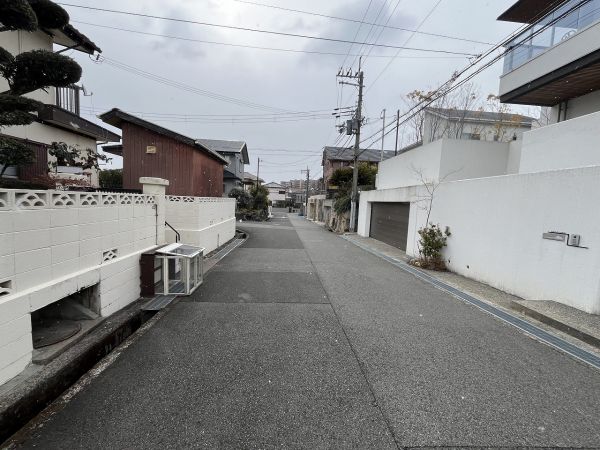 前面道路含む現地写真  写真撮影日：2025-3-5