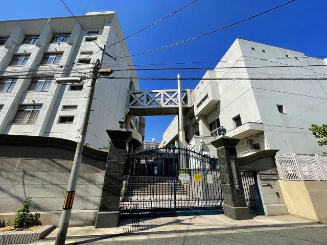 市立天王寺中学校 920m 写真撮影日：2025-06-21