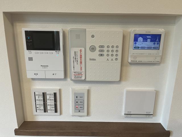 防犯設備 モニター付きインターホン  写真撮影日：2025-07-04