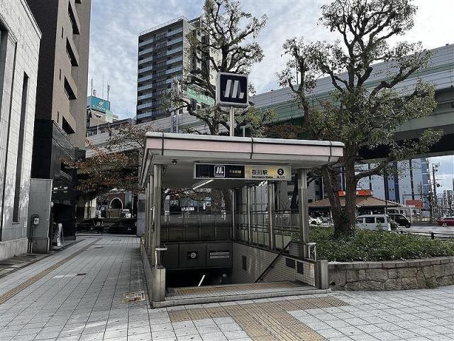 桜川駅 300m 写真撮影日：2025-08-07
