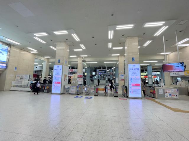 近鉄大阪線、難波・奈良線「大阪上本町」駅 480m 写真撮影日：2025-08-01