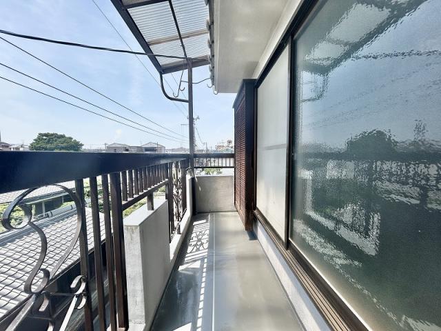 バルコニー  写真撮影日：2025-08-23