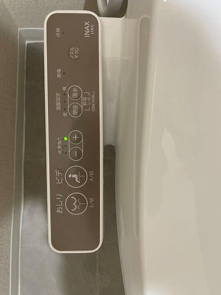 その他設備 トイレ操作  写真撮影日：2025-08-24