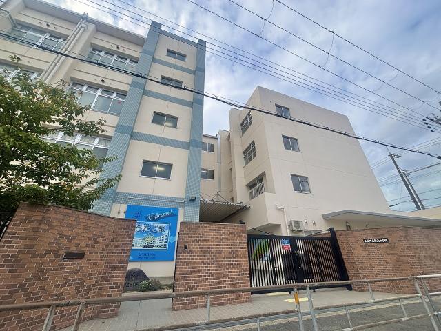 大阪市立歌島中学校 1100m 写真撮影日：2025-10-02