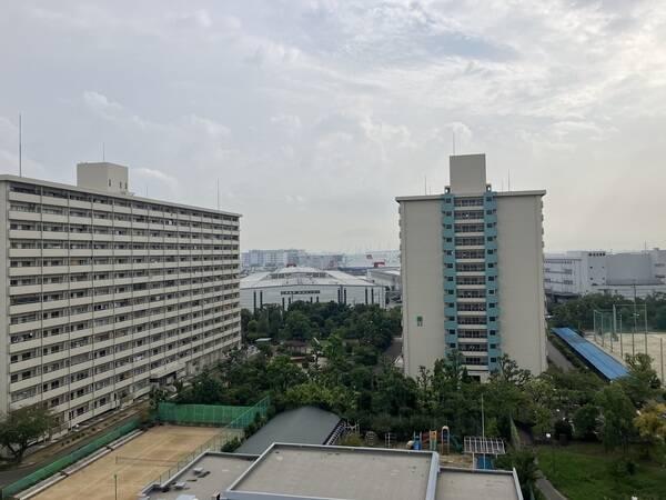 南東向きの開放的な眺望です。