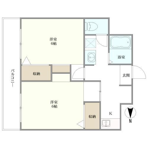 間取り図です。