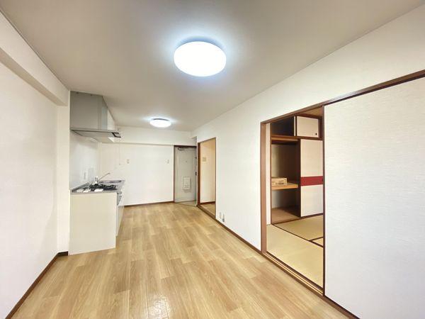 LDK・和室　※備品等は価格に含まれません。