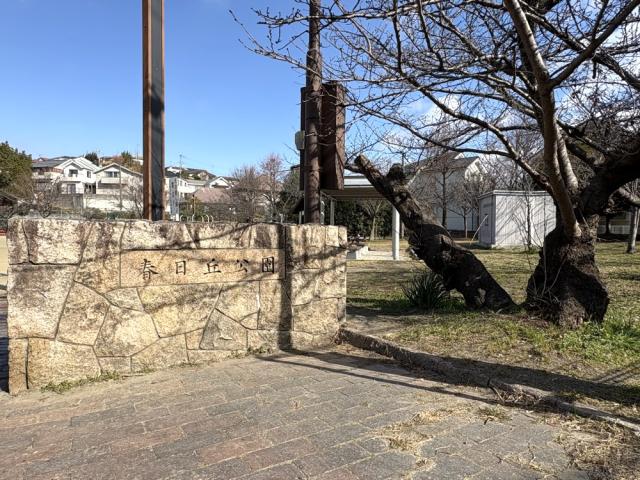 春日丘公園 241m 写真撮影日：2026-02-20