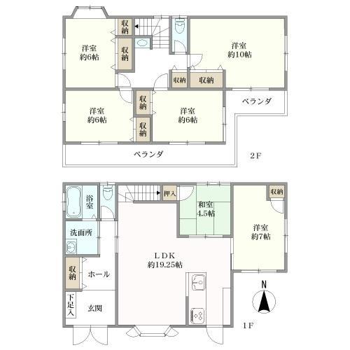 間取り図です。