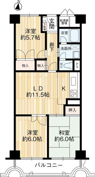 間取図(平面図)