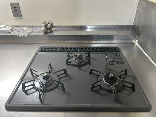 三口ガスコンロ