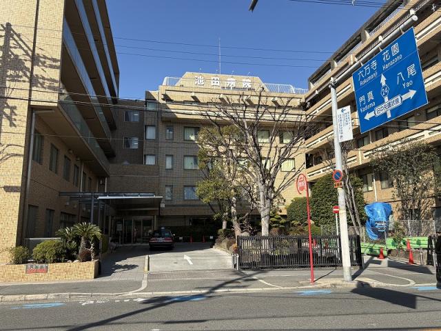 池田病院 1100m 写真撮影日：2026-04-13