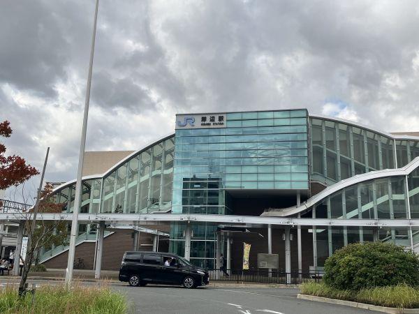 JR京都線岸辺駅 560m 写真撮影日：2026-04-11