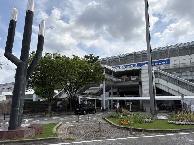 大阪モノレール線柴原阪大前駅 640m 写真撮影日：2026-04-26