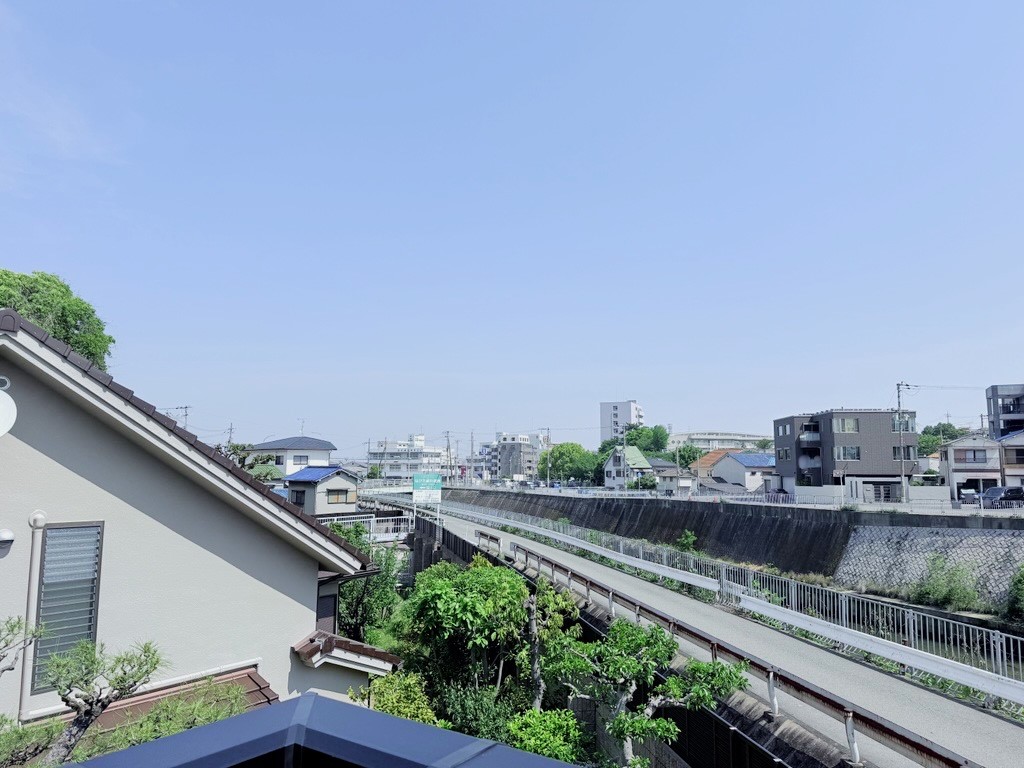 2階北側バルコニーからの眺望