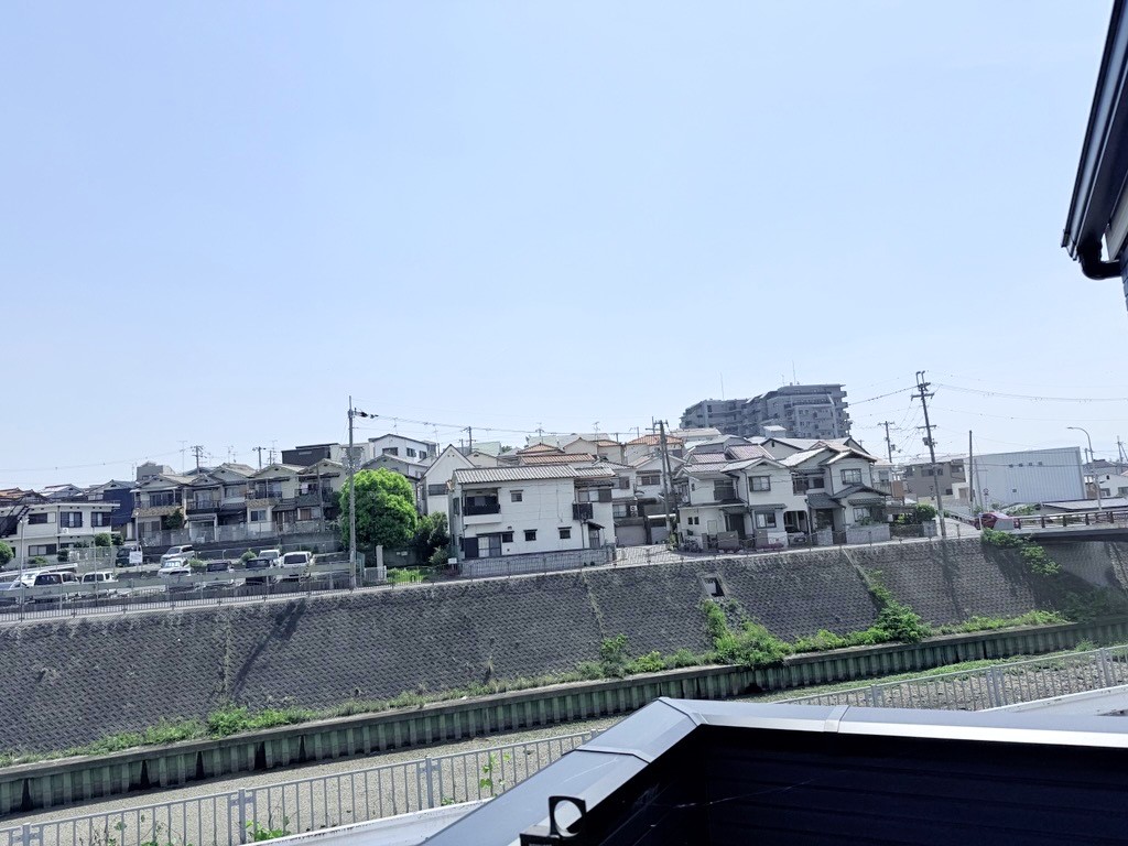 2階北側バルコニーからの眺望