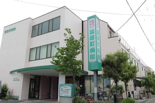 富田町病院 1450m 写真撮影日：2026-05-31