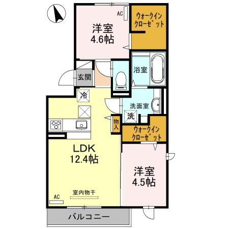 間取図（１０１）