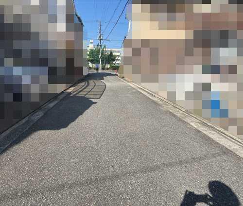 前面道路