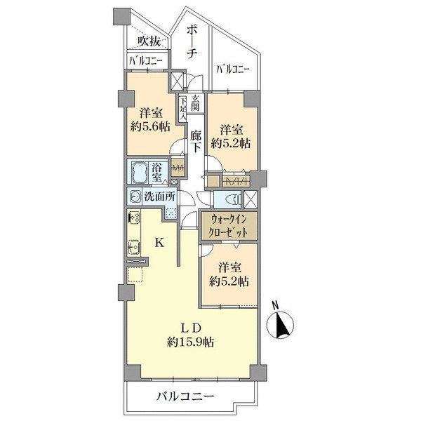 間取図(平面図)