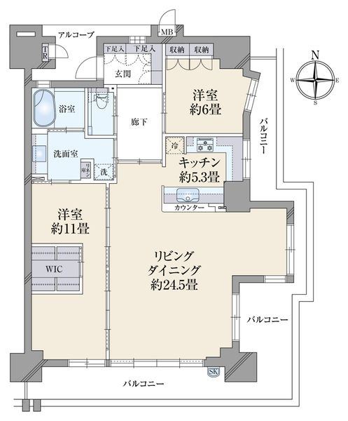 間取図
