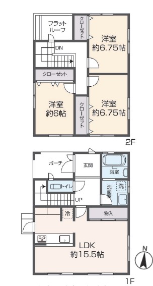 掲載の間取り図は設計図書を基に描き起こしたもので実際とは多少異なる場合があります。