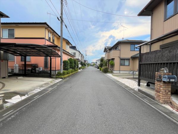 前面道路含む現地写真  写真撮影日：2024-07-22
