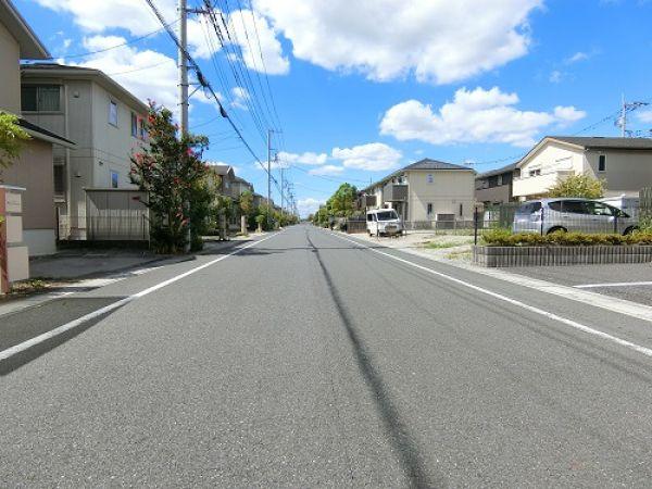 前面道路含む現地写真  写真撮影日：2024-09-14