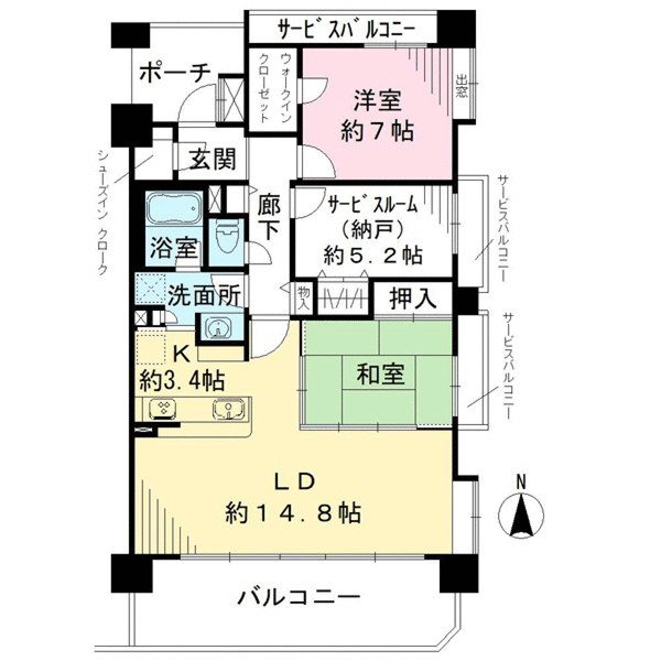 間取図(平面図)