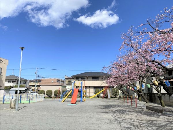新曽南1丁目児童遊園地 550m 写真撮影日：2025-03-17 