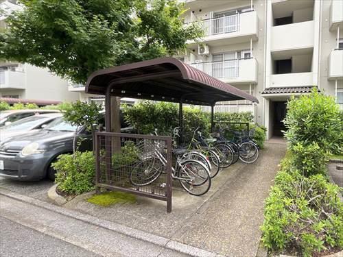 自転車置き場＿２０２５年５月撮影