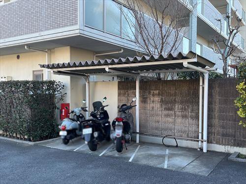 バイク置場